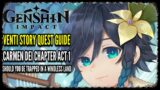 Venti Story Quest in Genshin Impact Should You Be Trapped in a Windless Land Quest Guide Carmen Dei