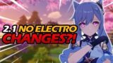 WHY THERE WILL NOT BE ELECTRO BUFF FOR GENSHIN IMPACT 2.1 | MIHOYO'S BIG BRAIN MOVE?!