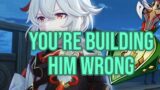 YOU'RE BUILDING KAZUHA WRONG – Kazuha DPS/Support Build Guide – Genshin Impact