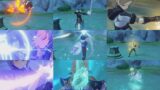 All Sword Fencing styles [Genshin Impact]