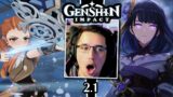Breath Of The Wild Player REACTS to The Genshin Impact 2.1 Characters!