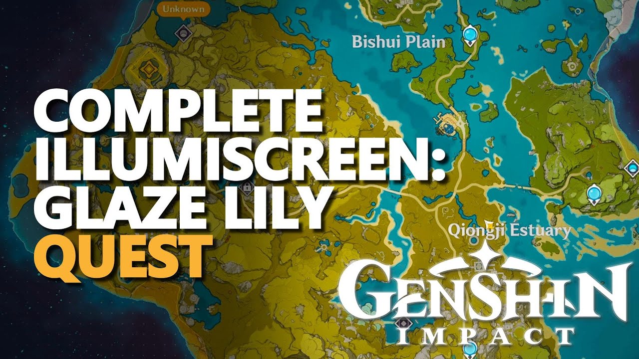 Complete Illumiscreen Glaze Lily Genshin Impact - Genshin Impact videos