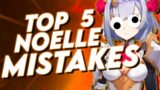 DON'T DO THIS WITH NOELLE | Genshin Impact Noelle Build Guide | Noelle DPS