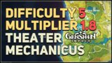 Difficulty 5 Multiplier 1.8 Theater Mechanicus Genshin Impact