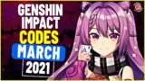 Genshin Impact Codes 2021 March | Genshin Impact redeem code [Get Primogems & Mora For Free]