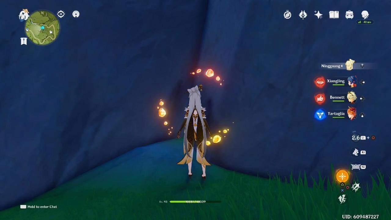 Genshin Impact Hidden Glitch Chest in Galesong Hill/Windwail Highland