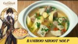 Genshin Impact Recipe #17 / Bamboo Shoot Soup /Zhongli's Specialty