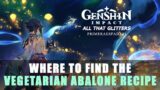 Genshin Impact: Vegetarian Abalone Recipe Location