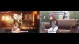 Genshin Impact x Fate (Carnival Phantasm) [Side-By-Side Comparison]
