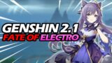IS ELECTRO DOOMED OR DOES MIHOYO HAVE A PLAN? | GENSHIN IMPACT 2.1