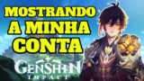 MOSTRANDO MINHA CONTA ATUALIZADO!! GENSHIN IMPACT