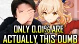 Only 0.01% of Genshin Impact players are THIS STUPID