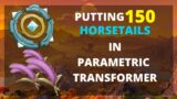 Putting 150 Horsetails in Parametric Transformer | Genshin Impact