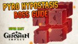Pyro Hypostasis Cube (Easy) Boss Guide – Genshin Impact