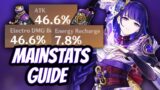 Raiden Shogun Full Mainstats (Sands/Goblet) Guide & Calculations | Genshin Impact