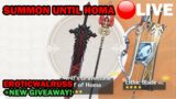 SUMMONING FOR STAFF OF HOMA AND NEW GIVEAWAY ANNOUNCEMENT! | GENSHIN IMPACT