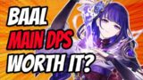 Should You Build Baal As Main DPS? | Genshin Impact Baal DPS Build