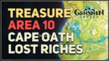 Treasure Area 10 Lost Riches Genshin Impact Cape Oath