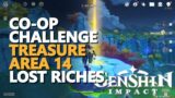 Treasure Area 14 Co-op Challenge Genshin Impact Lost Riches