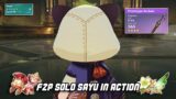 What F2P Solo Sayu looks like (Level 90) | Genshin Impact