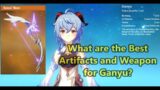 What is the best weapon and artifact set for Ganyu? Genshin Impact