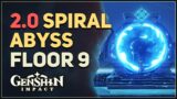 2.0 Spiral Abyss Floor 9 Genshin Impact