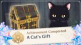 A Cat's Gift Secret Achievement Guide! (FREE PRIMOGEMS!) Genshin Impact Seirai Island Chests
