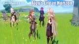 Aloy talks about her Life in Horizon – Genshin Impact