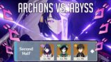 Archons vs. Abyss 12 | Genshin Impact