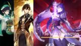 Every Character Demo 3D to 2D Transition (2.1) | Genshin Impact