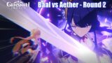 Genshin Impact – Baal Final Boss Fight (Raiden Shogun vs Aether Ending)