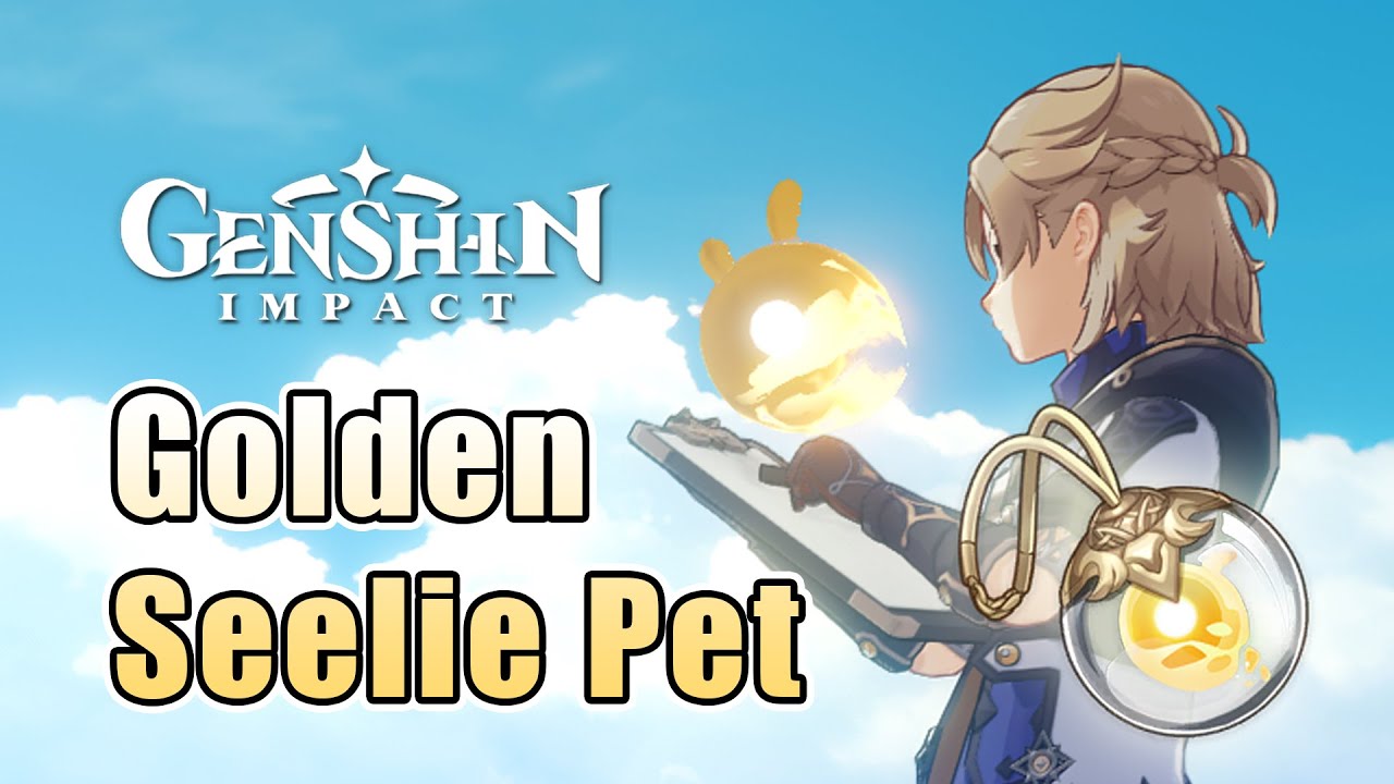 Genshin Impact | Golden Seelie Pet Curcuma Preview - Genshin Impact videos