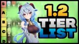 Genshin Impact Tier List 1.2 | Unit Tier List in Genshin Impact 1.2