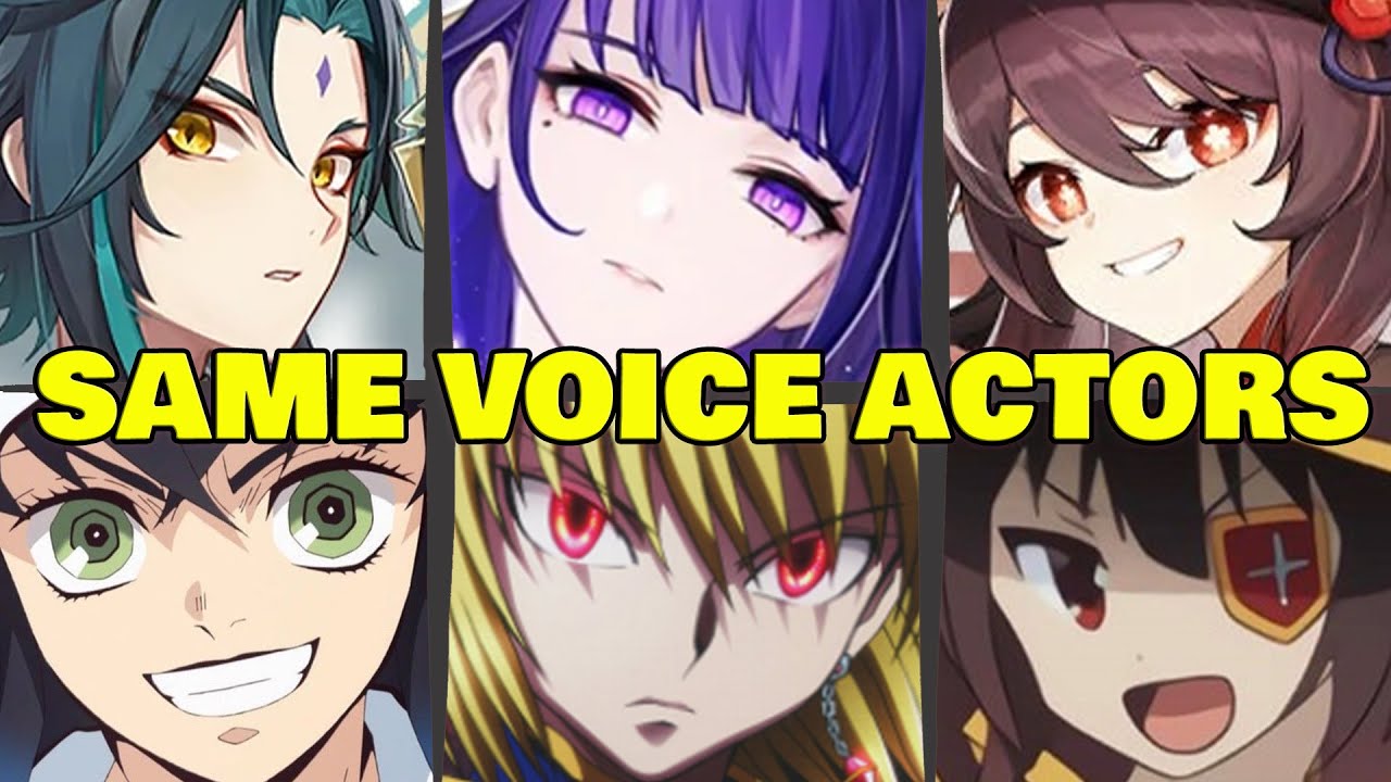 Genshin Impact All Characters Japanese Dub Voice Actors Seiyuu Same   Genshin Impact All Characters Japanese Dub Voice Actors Seiyuu Same 