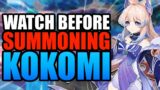 IS KOKOMI WORTH SUMMONING & THE POTENTIAL SHE HAS… | GENSHIN IMPACT