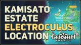 Kamisato Estate Electroculus Location Genshin Impact