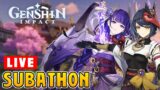 Livestream SUBATHON Genshin Impact versi 2.1