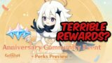 My take on the Anniversary Rewards Drama (Genshin Impact)