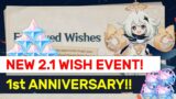 NEW Genshin 1st Year Anniversary Engrave Wish Event & More Rewards HINTED! | Genshin Impact