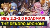 NEW Patch 2.2-3.0 Road-Map NO LEAKS Predictions! Dendro Archon & Sumeru! | Genshin Impact