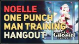 Noelle One Punch Man Training Genshin Impact (Hangout Date Event)