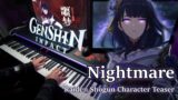 Raiden Shogun: Nightmare/Genshin Impact Advanced Piano Arrangement