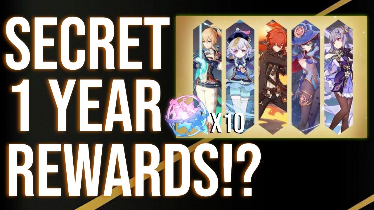 SECRET Anniversary Events and Rewards For Genshin Impact!? Genshin