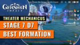 Stage 7 Difficulty 7 Perfect Tower Formation | Theater Mechanicus | Genshin Impact