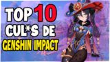 TOP 10 CUL0S DE GENSHIN IMPACT
