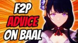 TOP 3 Considerations Before Pulling Baal For F2P | Genshin Impact Patch 2.1