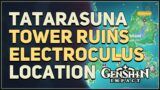 Tatarasuna Tower Electroculus Location Genshin Impact