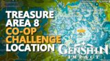 Treasure Area 8 Co-op Challenge Genshin Impact Location