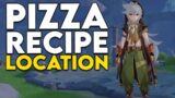Where to find the Pizza Recipe in Genshin Impact
