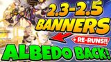 2.3-2.5 Updated Banners! + Release Dates | Genshin Impact